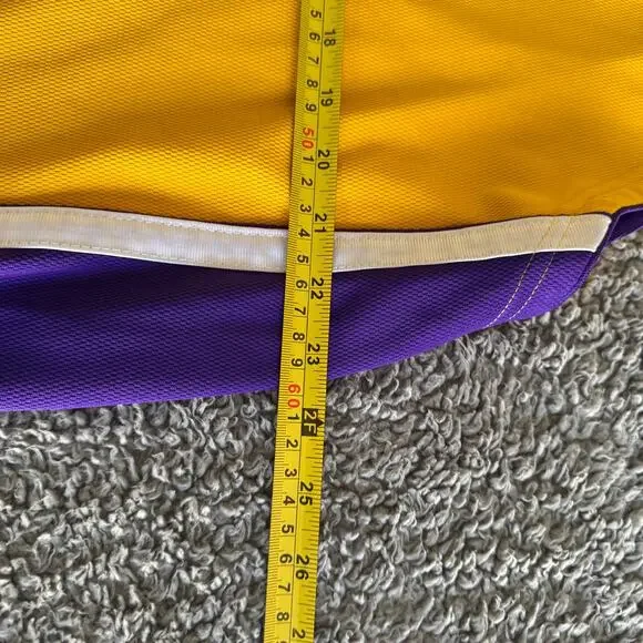 Vintage Authentic Kobe Bryant Nike 2002 NBA Los Angeles Lakers Jersey 52 Gold